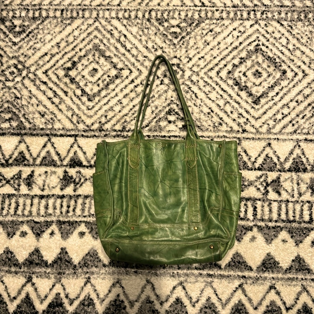 Frye Campus Handbag-rare green